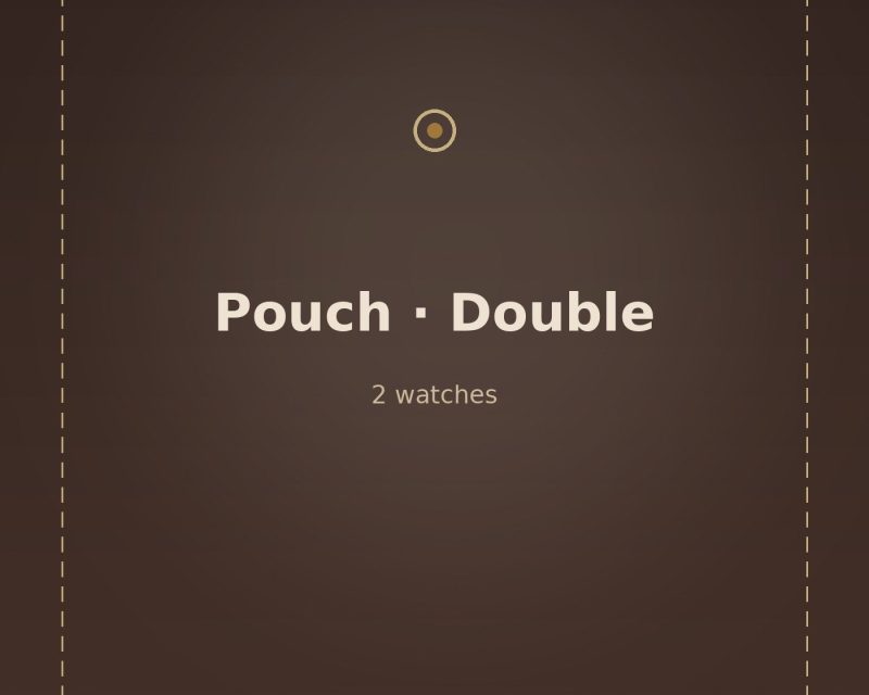 Pouch Double