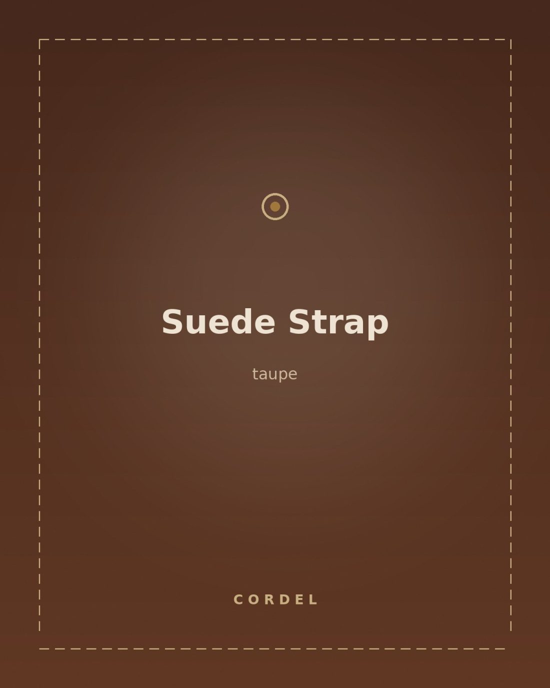 Suede Strap Taupe