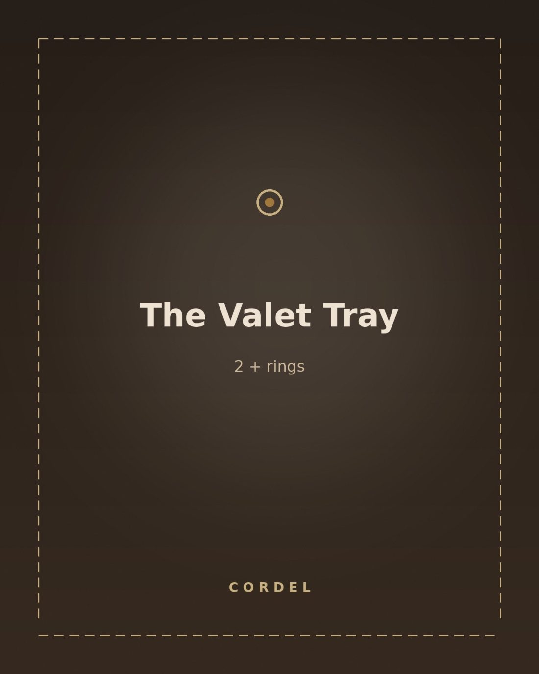 The Valet Tray